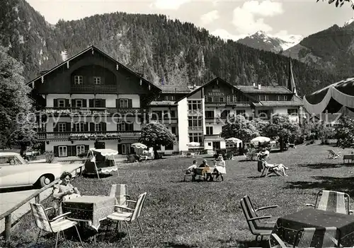 AK / Ansichtskarte Mayrhofen_Zillertal Liegewiese mit Blick auf Ahornspitze Mayrhofen_Zillertal