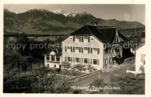 AK / Ansichtskarte Vorarlberg Gasthof Traube Vorarlberg