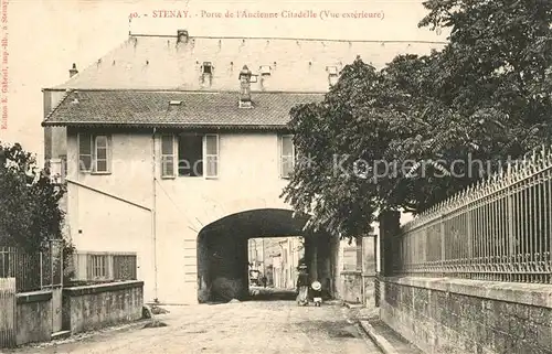 Stenay Porte de lAncienne Citadelle Vue exterieure Stenay