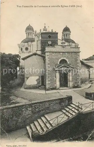 Ars_Ain Ancienne et nouvelle Eglise Ars_Ain