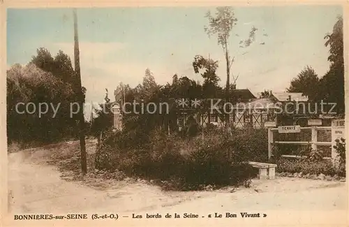 Bonnieres sur Seine Les bords de la Seine Le Bon Vivant Bonnieres sur Seine