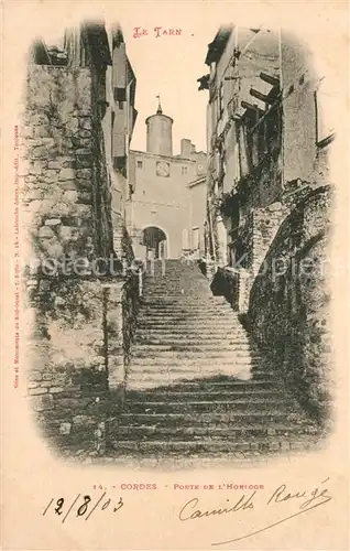 Cordes sur Ciel Porte de l Horloge Cordes sur Ciel