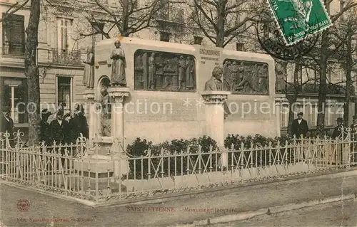 Saint Etienne_Loire Monument Jacquard Saint Etienne Loire