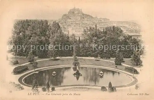 Le_Puy en Velay Vue generale prise du Musee Le_Puy en Velay