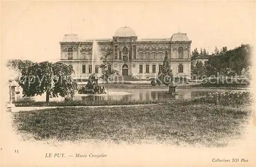 Le_Puy en Velay Musee Crozatier Le_Puy en Velay