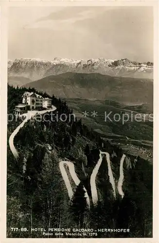 Caldaro_Kaltern Hotel Pensione Herrnhofer Passo della Mendola  Caldaro Kaltern