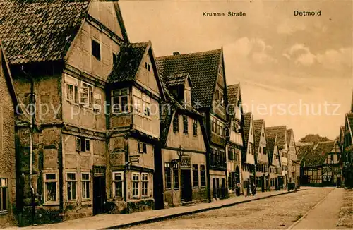 Detmold Krumme Strasse Detmold