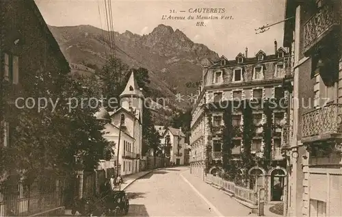 Cauterets Avenue du Mamelon Vert Cauterets