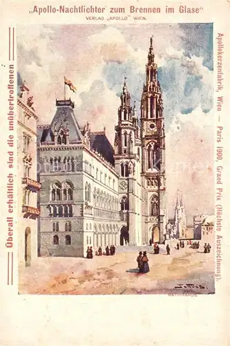 Wien Rathaus Kirche Wien