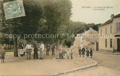 Rungis La Place la Mairie et les Ecoles Rungis