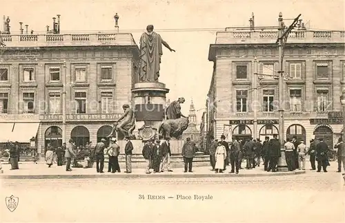 Reims_Champagne_Ardenne Place Royale Monument Reims_Champagne_Ardenne