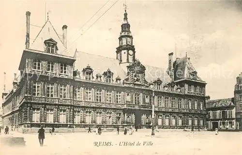 Reims_Champagne_Ardenne Hotel de Ville Rathaus Reims_Champagne_Ardenne