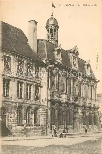 Troyes_Aube Hotel de Ville Troyes Aube