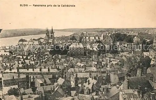 Blois_Loir_et_Cher Panorama pris de la Cathedrale Blois_Loir_et_Cher