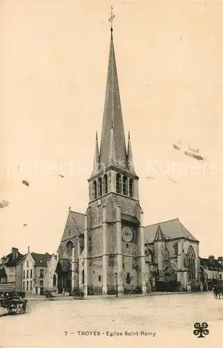 Troyes_Aube Eglise Saint Remy Troyes Aube