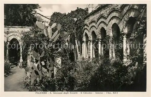 Palermo_Sicilia S. Giovanni degli Eremiti Chiostro Palermo_Sicilia