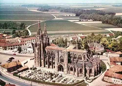 L_Epine_Marne Basilique ND de lEpine Vue aerienne L_Epine_Marne