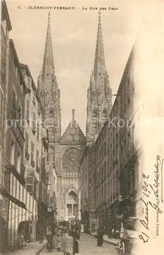 Clermont_Ferrand_Puy_de_Dome Rue des Gras Clermont_Ferrand