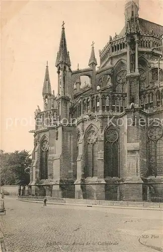 Reims_Champagne_Ardenne Abside de la Cathedrale Reims_Champagne_Ardenne