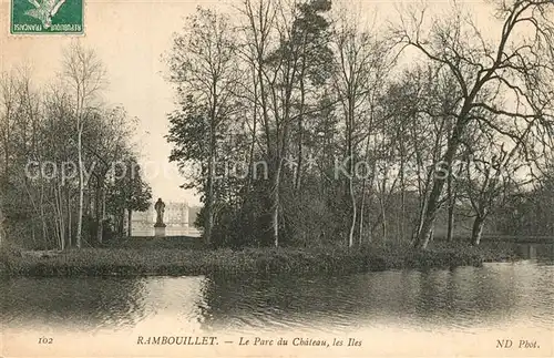 Rambouillet Le Parc du Chateau les Iles Rambouillet