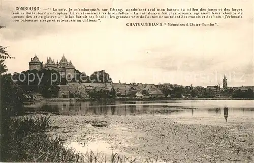 Combourg Panorama Le Chateau Combourg