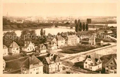 Kehl_Rhein Vue sur les ponts du Rhin et vers Strasbourg Kehl_Rhein