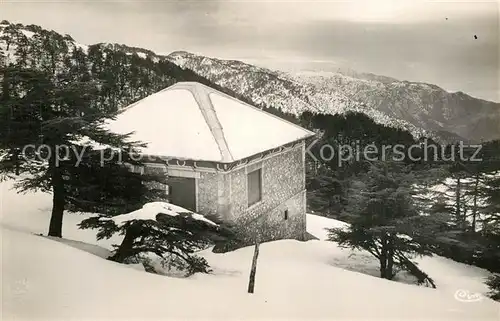 Chrea Station estivale Chalet dans la Montagne en hiver Chrea