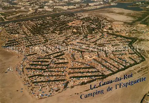 Le_Grau du Roi_Gard Camping de l Espiguette vue aerienne Le_Grau du Roi_Gard