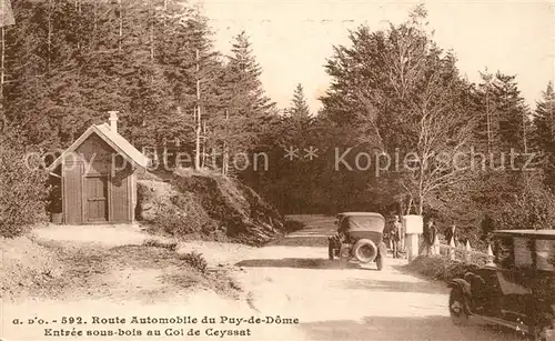 Le_Puy_de_Dome Route Automobile  Le_Puy_de_Dome