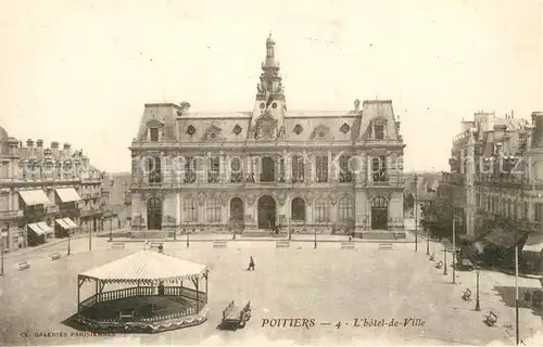 Poitiers_Vienne Hotel de Ville Poitiers Vienne