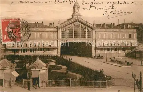 Amiens La Gare Bahnhof Amiens