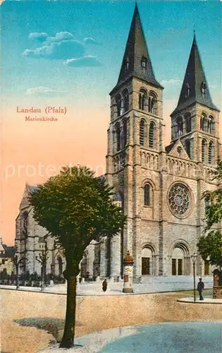 Landau_Pfalz Marienkirche Landau Pfalz