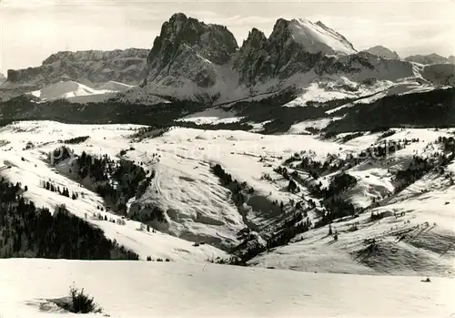 Sassolungo_Langkofel Seiseralm Langkofel Sassolungo_Langkofel