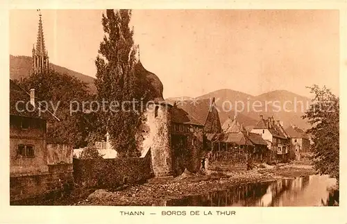 Thann_Haut_Rhin_Elsass Bords de la Thur Thann_Haut_Rhin_Elsass