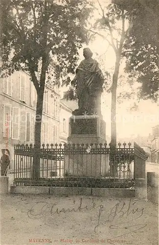 Mayenne Statue du Cardinal de Cheverus Monument Mayenne