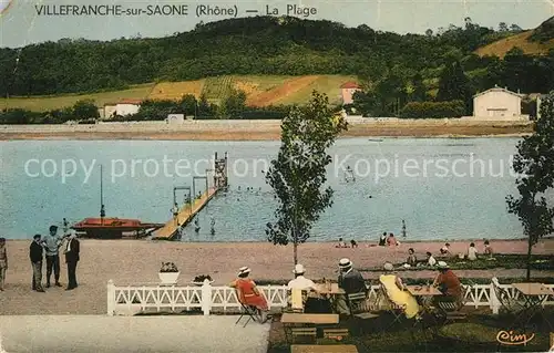 Villefranche sur Saone La plage Villefranche sur Saone