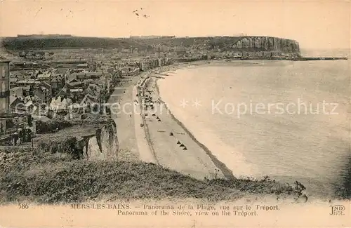 Mers les Bains Plage Tr?port  Mers les Bains