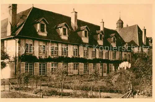 Paray le Monial Facade du Monastere  Paray le Monial