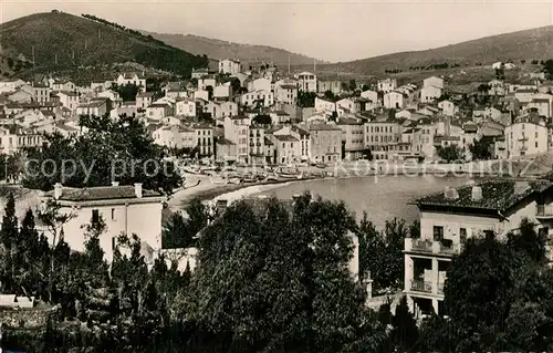 Banyuls sur Mer Vue generale et la plage Banyuls sur Mer