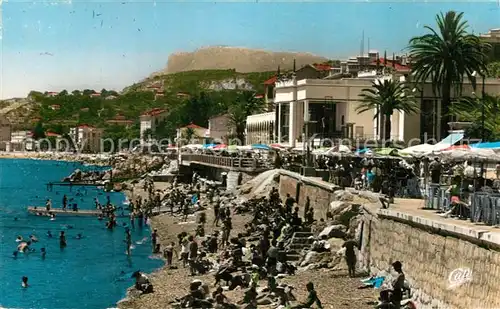 Menton_Alpes_Maritimes La Plage et le Casino Menton_Alpes_Maritimes