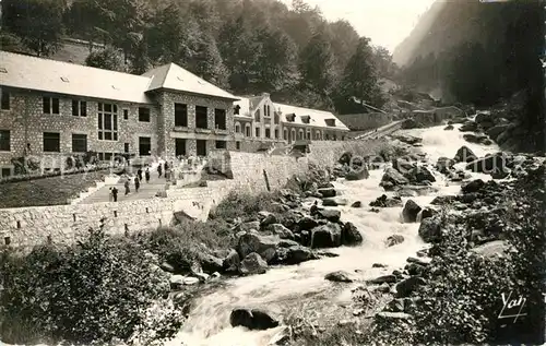 Cauterets La Raillere Les Griffons Petit St Sauver et le Gave de Jeret Cauterets