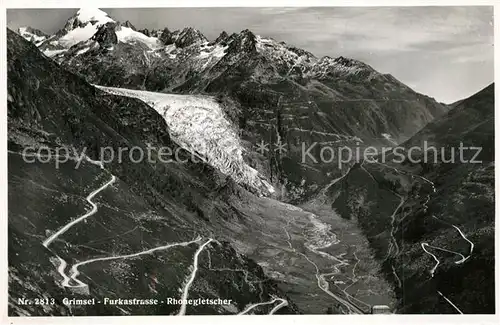 Rhonegletscher_Glacier_du_Rhone Grimsel Furkastrasse  Rhonegletscher_Glacier