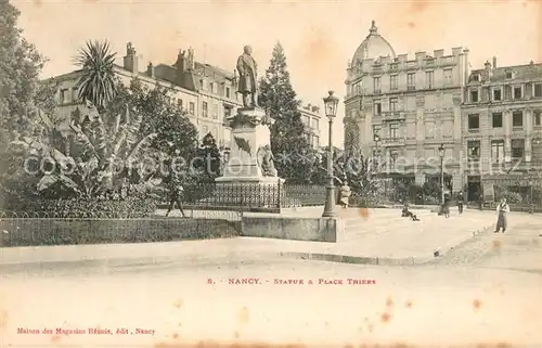 Nancy_Lothringen Statue et Place Thiers Monument Statue Nancy Lothringen