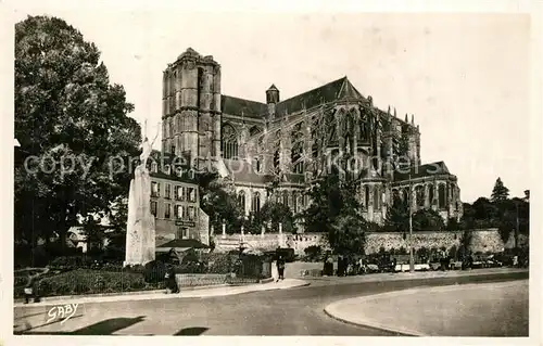 Le_Mans_Sarthe Place des Jacobins Cathedrale Le_Mans_Sarthe