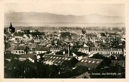 Tarbes Vue generale de la ville et les Pyrenees Tarbes