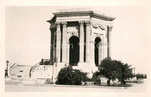 Montpellier_Herault Chateau d Eau Wasserschloss Montpellier Herault