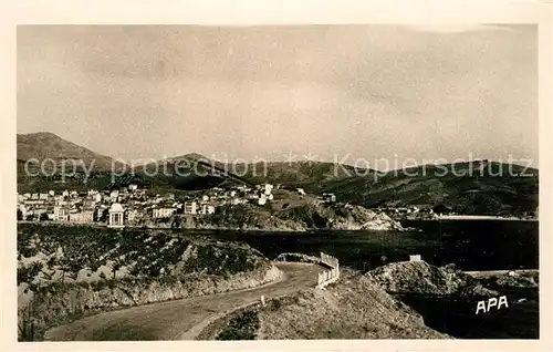 Banyuls sur Mer Vue generale et Plage du Sanatorium Banyuls sur Mer