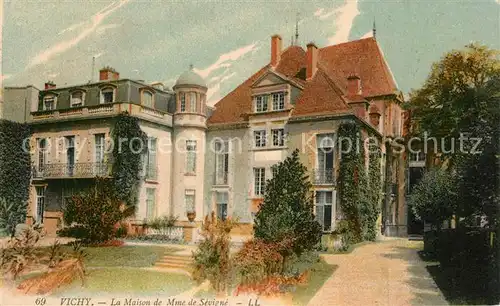 Vichy_Allier Maison de Mme de Sevigne Vichy Allier