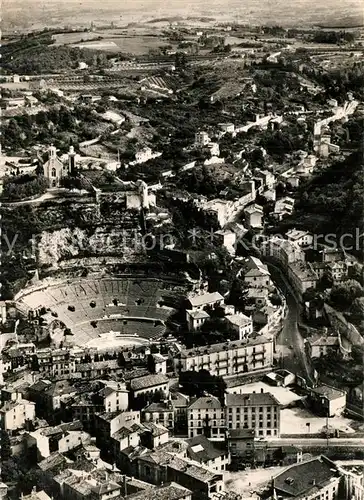 Vienne_sur_le_Rhone Vue aerienne Theatre antique Colline de Pipet Vienne_sur_le_Rhone