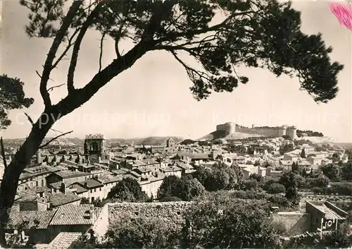 Villeneuve les Avignon Vue generale prise de la Colline des Mourgues Fort Saint Andre Collegiale Villeneuve les Avignon